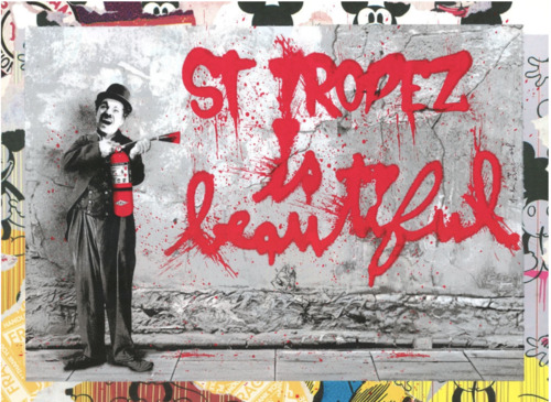 St. Tropez is Beautiful - Red, 2022   