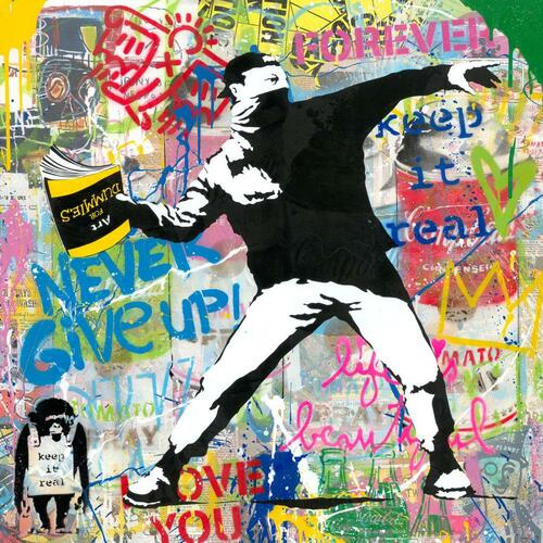 Banksy Thrower, 2020 - P105797