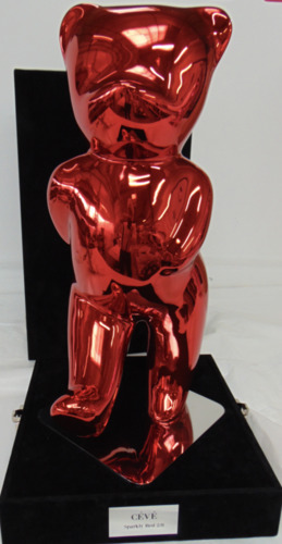 Sparkly Red : Teddy Débout (Résine - Glossy)