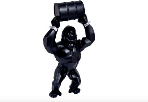 Wild Kong Oil menottes argent en 3 mètres