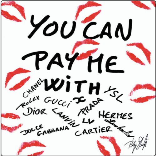 You can pay me with