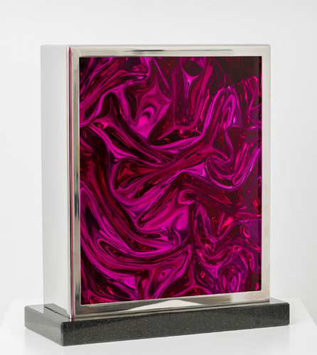 Untitled 1990-2012 (violet slab desk top)