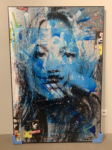 Kate Moss 150x100 cm