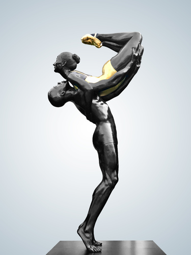 Strength (Bronze) 24k Gold Leaf Suit & Slippers