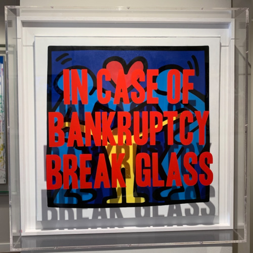 In Case of Bankruptcy - Haring Family (60x60 cm)