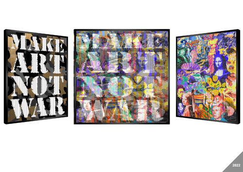 Art Bombe (Make Art not War)