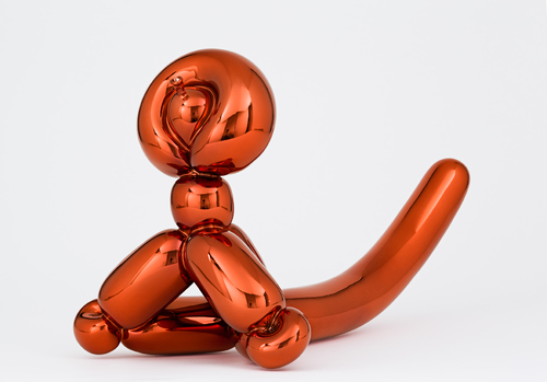 Balloon Monkey (Orange), 2019