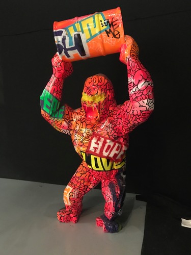 Wild Kong au bidon - Tagué