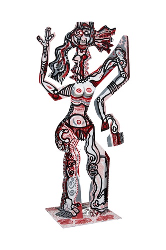 Femme en rose, 2017