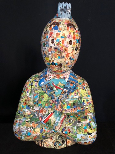 TINTIN Bras croisés - "Le Manteau de l'enfance" Vol 714 pour Sydney (60 cm)