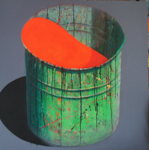 Pot d'atelier Orange