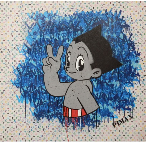 Louis le Vandal, Astro Version (Monogramme blanc), 2014