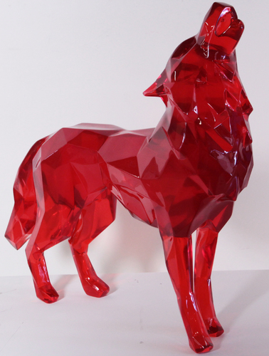 Loup hurlant - Red crystal