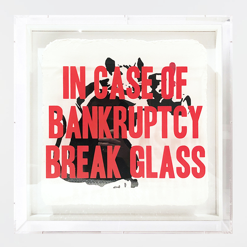 In Case of Bankruptcy - Paparazzi Rat (50 cm)