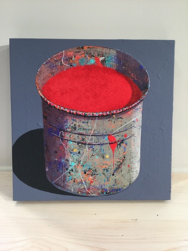 Pot Rouge Foncé