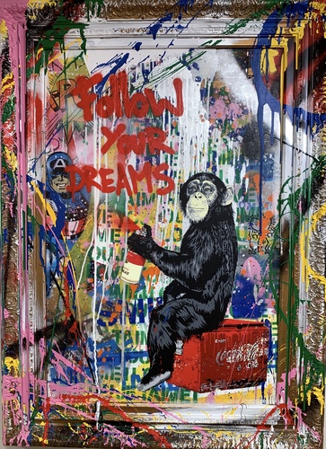 Everyday Life, 2019 (C100671) - Vandalized canvas