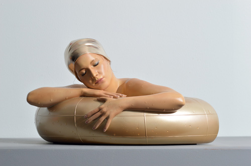 Miniature Serena with Champagne Tube and Champagne Gold Leaf Cap