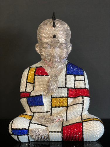 PUNKBUDDHA large "HOLDING SPACE" feat. Mondrian, 2019