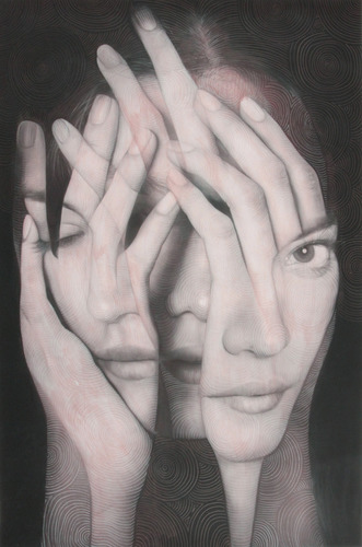 Mirror Double red