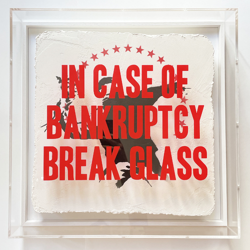 In Case of Bankruptcy - "Flower Thrower Stars", 2021