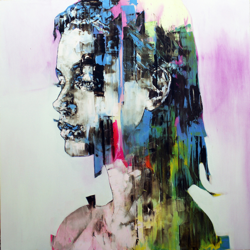 White Serie 120x120cm