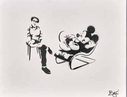 Mickey Mouse and therapist, 2017